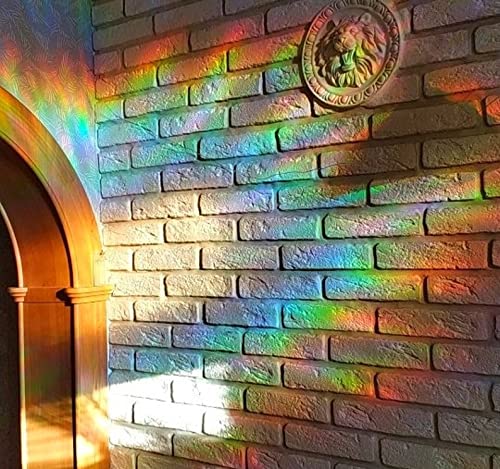Butterfly Rainbow Window Suncatchers - Vibrant Decals & Clings for Home, Office, and Kids' Room Decor