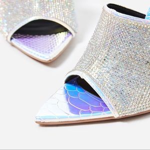 Raegan Women's Iridescent High Heels - Shimmering Evening Party Pumps for Weddings, Prom & Special Occasions