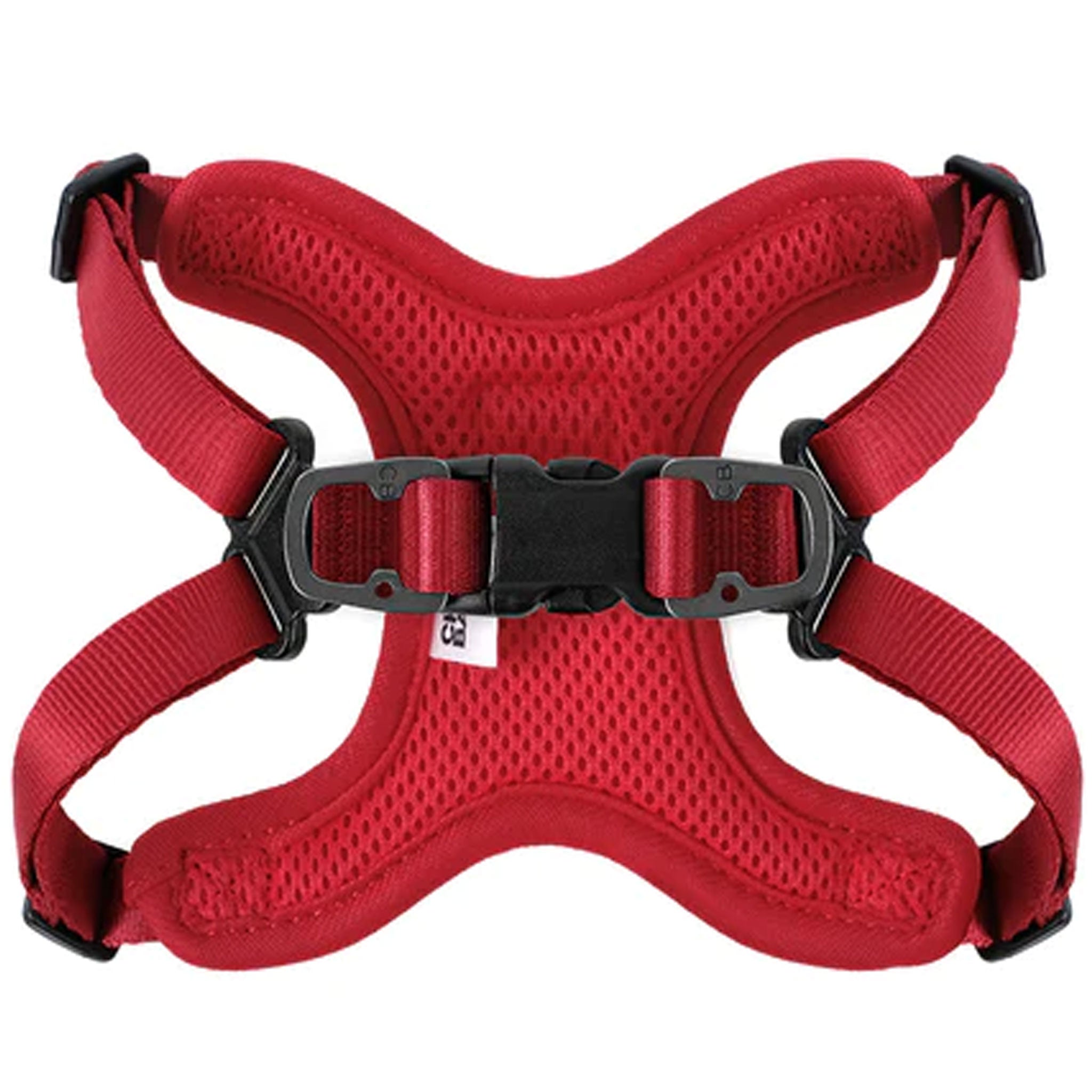 Charlie's Backyard Comfort Dog Harness - Adjustable Soft Padded Vest for Small & Medium Dogs - Red - Perfect for Walking, Training & Outdoor Adventures