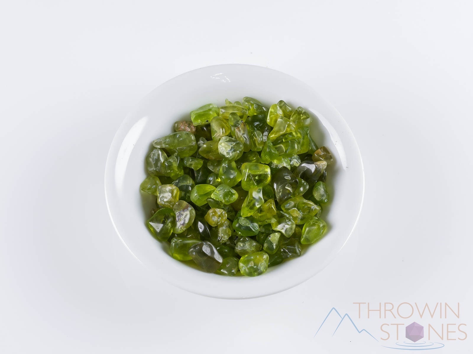 PERIDOT Crystal Chips - Small Tumbled Gemstones for Jewelry Making, August Birthstone, DIY Craft Supplies | Perfect for Necklaces, Bracelets & Healing Crystal Jewelry