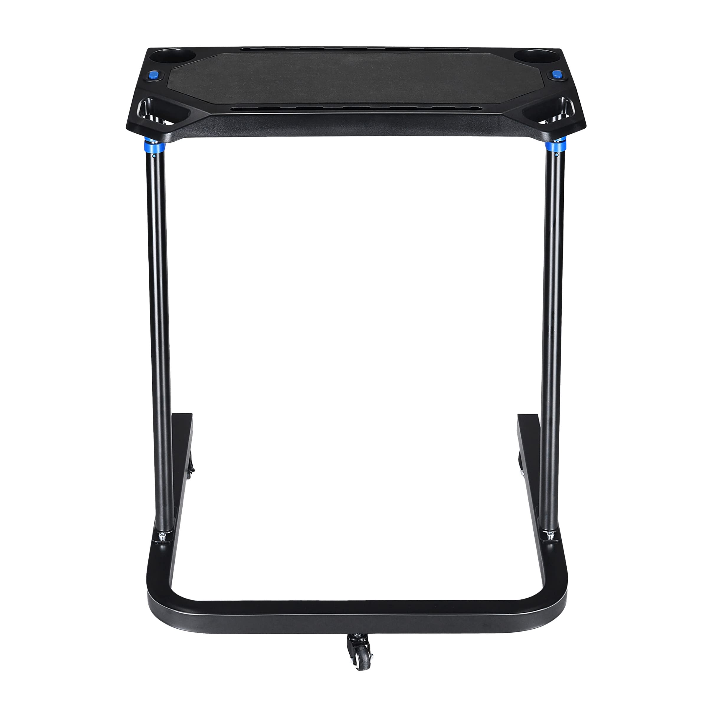 Adjustable Bike Desk - Rolling Laptop Cart for Exercise & Work - Home Office Fitness