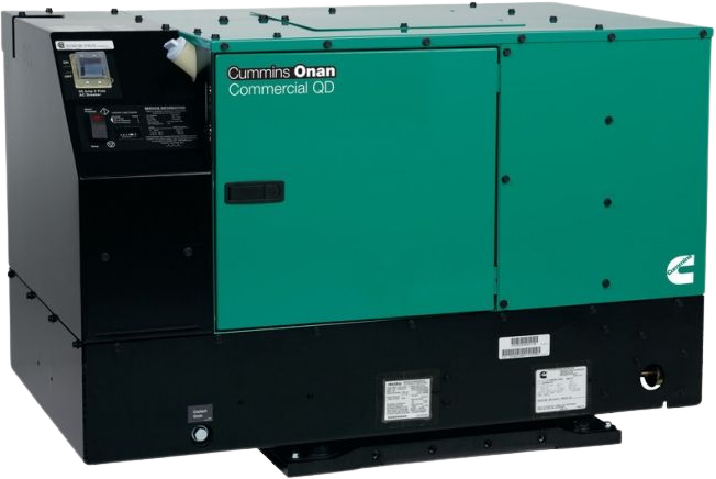 Cummins Onan QD 12500 12.5kW RV Diesel Generator - 120V Single Phase Liquid Cooled (Model 12.5HDKCB11506) - Perfect for RV Camping, Outdoor Adventures & Emergency Power Backup