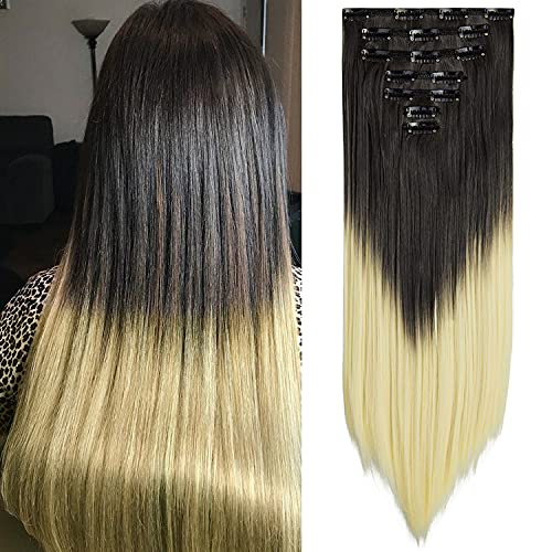 Dark Brown To Bleach Blonde