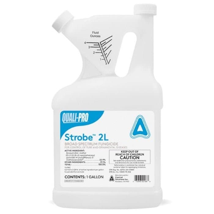 Strobe 2L Systemic Fungicide for Plants - Controls Powdery Mildew, Rust & Blight - Ideal for Gardens, Lawns & Agricultural Crops (Use on Roses, Vegetables & Fruit Trees)