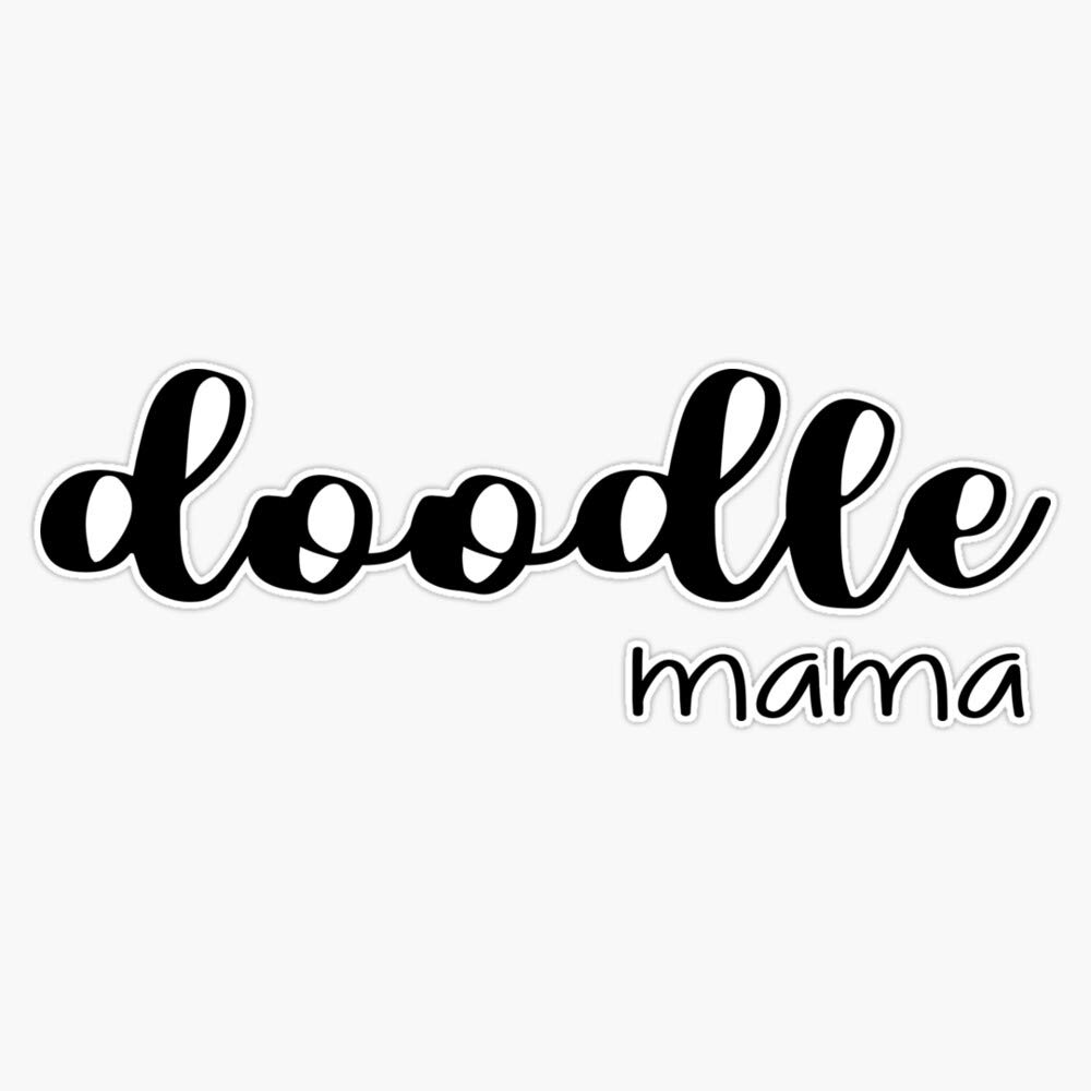 Waterproof Vinyl Sticker Decal for Labradoodle & Golden Doodle - 5