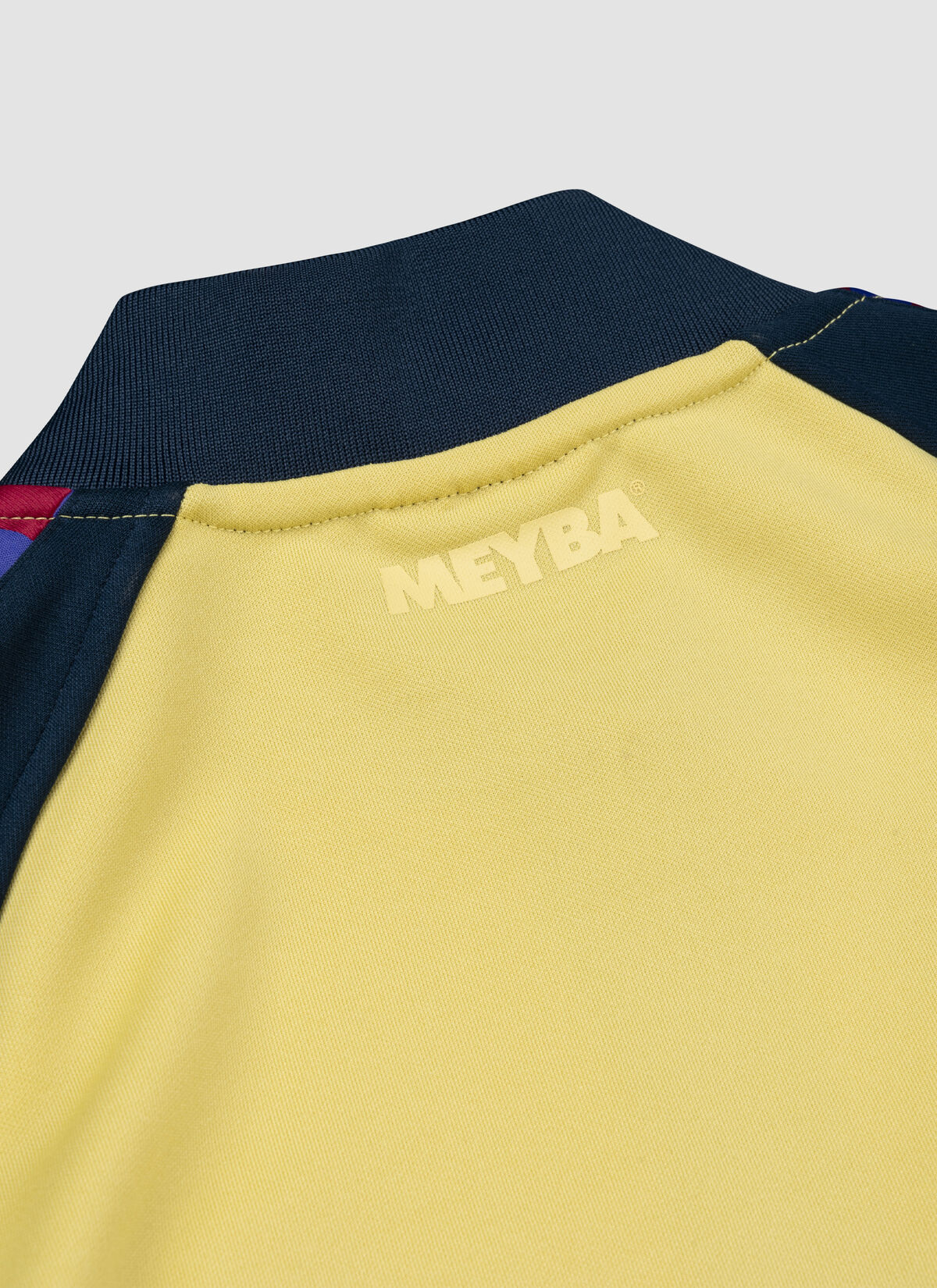 MEYBA Blaugrana Terrace Track Jacket - Vintage Style Soccer Windbreaker for Men & Women - Perfect for Football Matches, Casual Outfits & Streetwear Fashion
