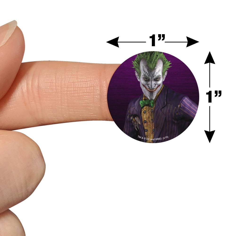 Batman Arkham Asylum Video Game Joker Stickers - Scrapbooking, Planner & Crafting Supplies for DIY Projects, Bullet Journals & Gift Decoration