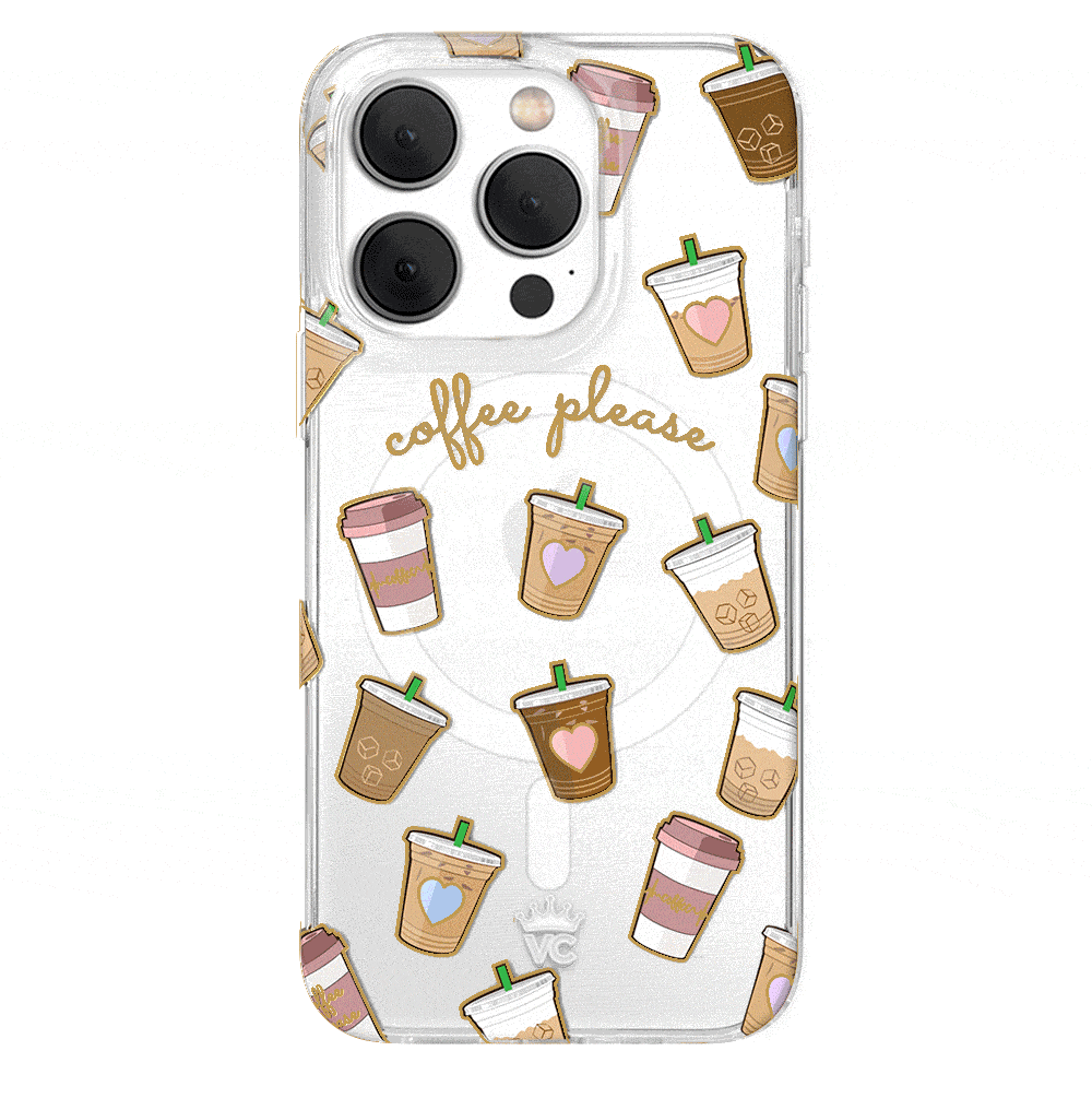 Premium Coffee First iPhone Case - Stylish & Durable Phone Cover for iPhone [Models] - Perfect for Coffee Lovers, Office Use & Daily Protection
