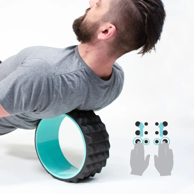 Chirp Wheel XR 10 Inch Deep Tissue Massage Roller for Back Pain Relief - Perfect for Yoga, Physical Therapy & Home Relaxation