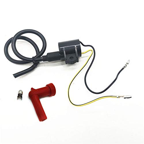 Suzuki Outboard Ignition Coil Replacement - Compatible with 25HP (1989-2000), 30HP (1988-1997), 75HP (1988-1997), 85HP (1988-2000) Models - Fits Part Numbers 33430-95600, 33410-95D10, 33420-95600 - Perfect for Marine Engine Repair & Boat Maintenance