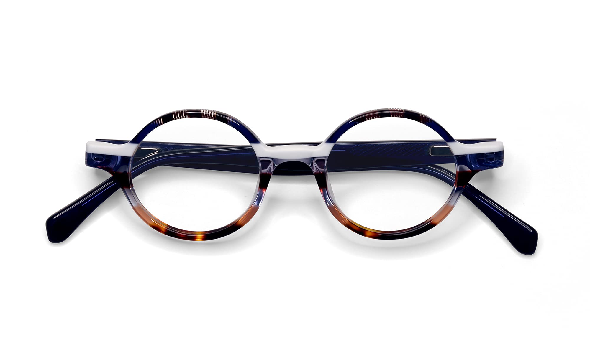 eyebobs Wisecracker Premium Reading Glasses for Men & Women | Round Frame for Average Faces | 0.0x to 4.0x Strength | Perfect for Reading, Office Work & Daily Use
