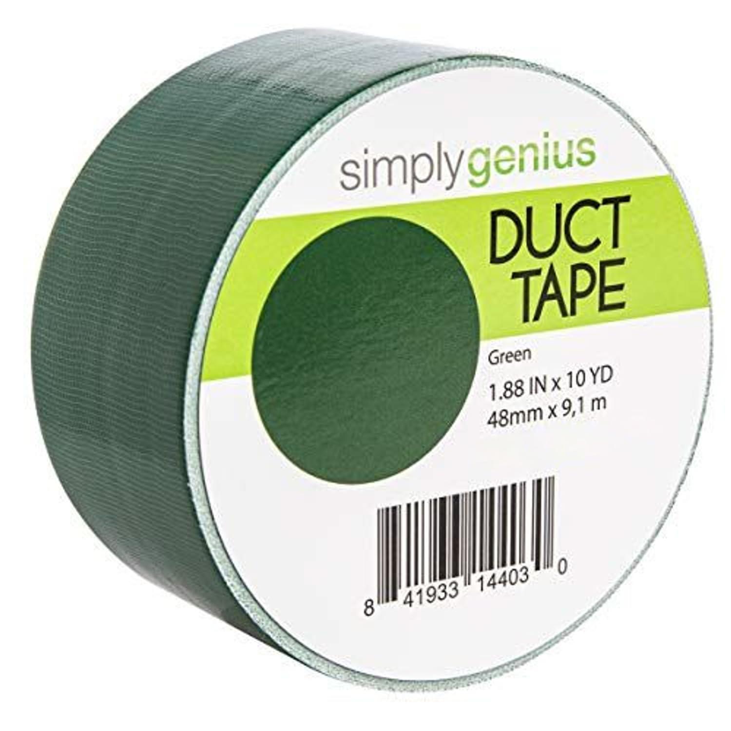 Simply Genius Heavy Duty Duct Tape 1.8x10yds - Colorful DIY Craft & Home Supplies for Kids & Adults - Perfect for School Projects & Home Repairs