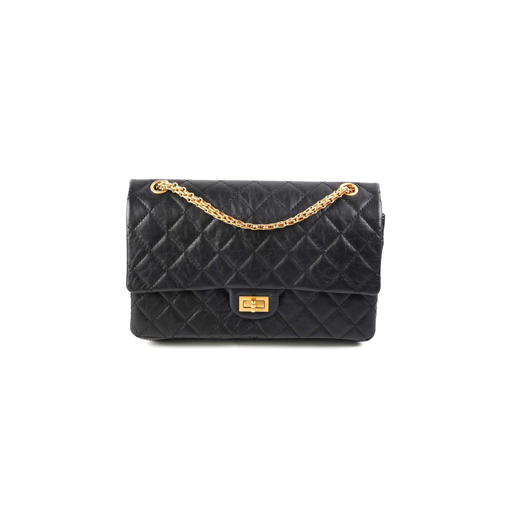 Chanel 2.55 Reissue 226 Medium Flap Bag in Black - Timeless Luxury Handbag for Women, Perfect for Work, Evening Events & Everyday Elegance