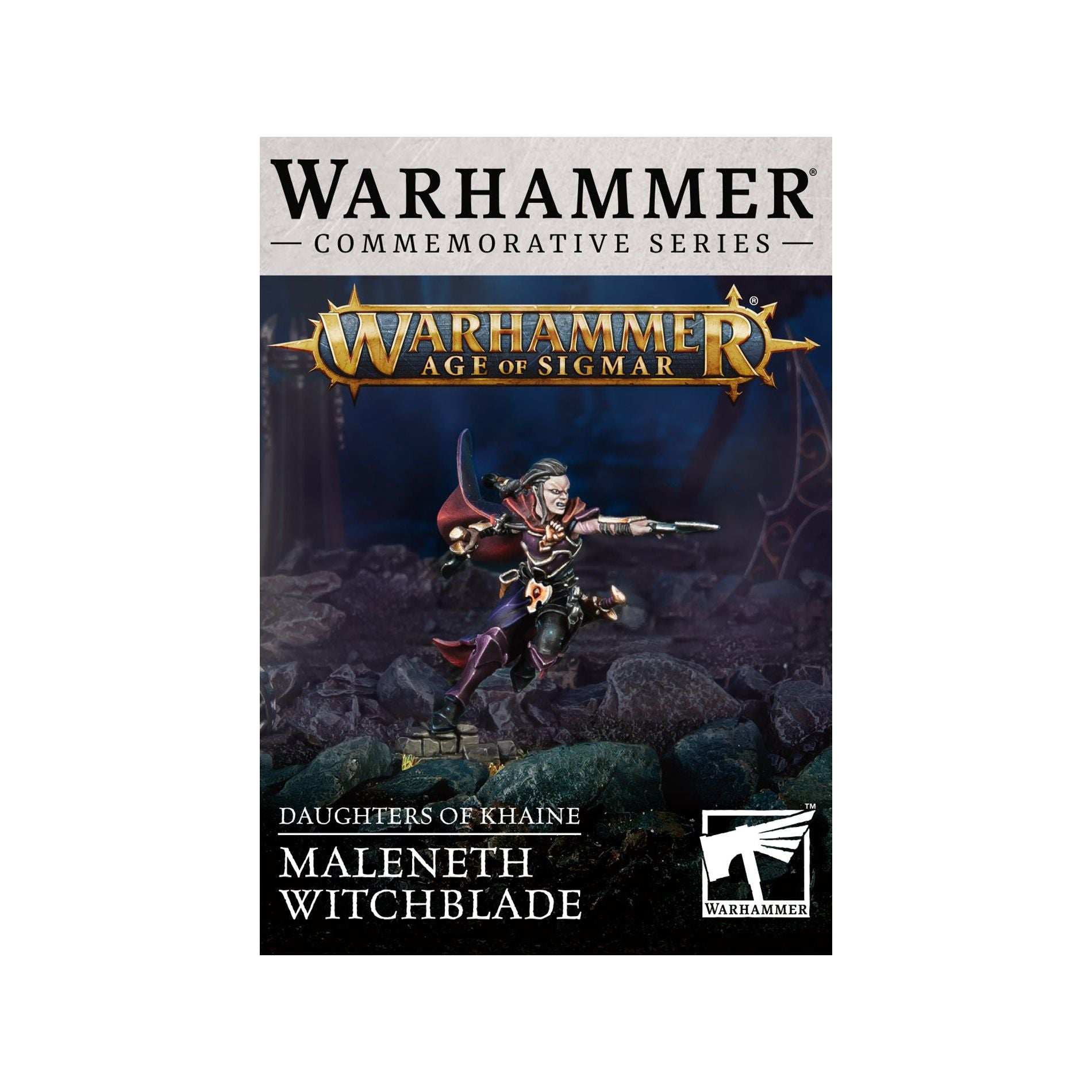 Daughters of Khaine Maleneth Witchblade - Warhammer Age of Sigmar Miniature for Tabletop Gaming & Collecting - Perfect for Fantasy Battles and Display