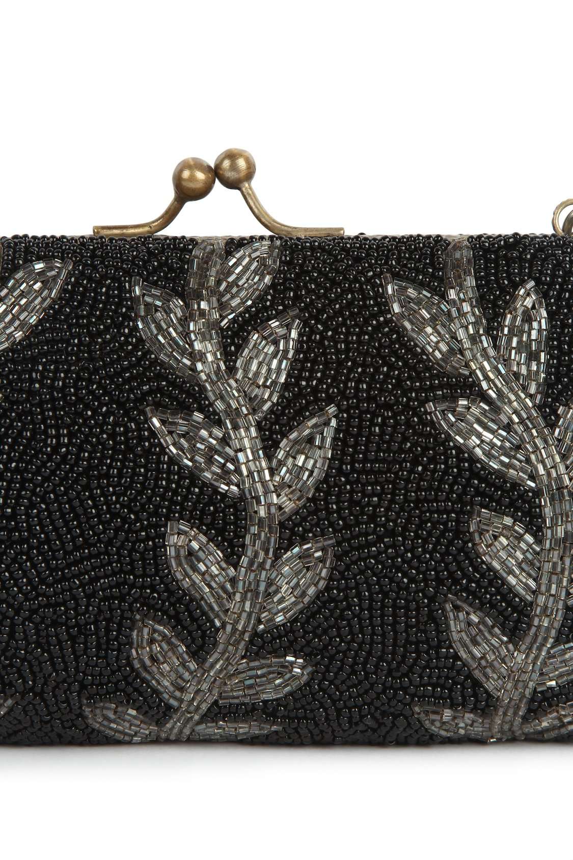 Arianna Black Beaded Box Bag - Stylish Women's Crossbody Purse for Evening Parties, Date Night & Special Occasions