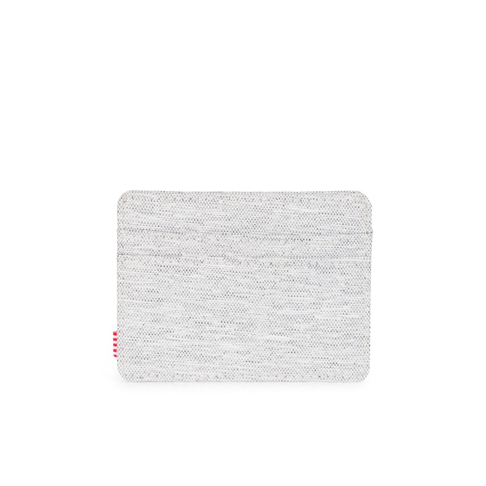Herschel Charlie Wallet - Light Grey Crosshatch Slim Bifold RFID Blocking Wallet for Men & Women | Perfect for Travel, Work & Everyday Use