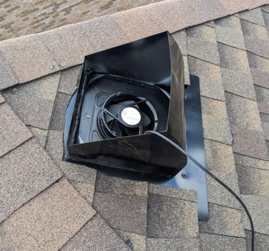 iSolar 20W106 OPTIFLEX Modular Solar Attic Fan with Optimum Tower Vent Bundle - High Efficiency Solar Powered Roof Ventilation System for Home Cooling & Energy Savings | Perfect for Hot Climates & Reducing AC Costs