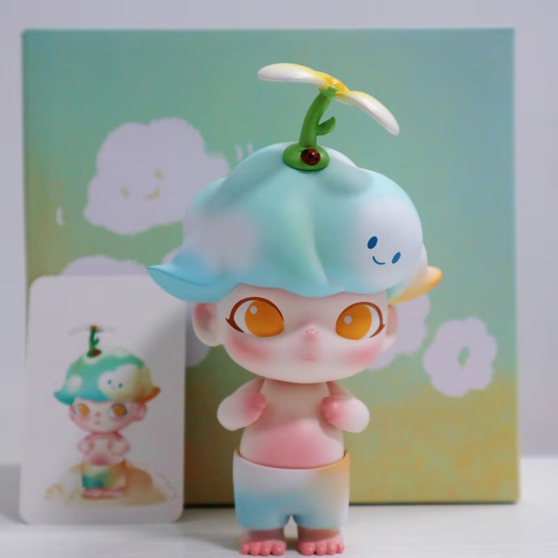 DIMOO Flower Dragonfly Limited Edition Collectible Figure - Cute Anime Style Home Decor & Gift for Collectors