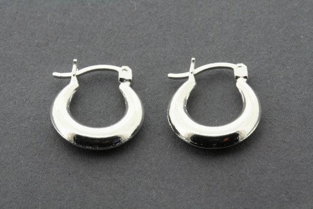 Mini Bubble Hoop Earrings - Sterling Silver 925, Dainty & Lightweight for Everyday Wear, Perfect for Gifts, Parties & Casual Outfits