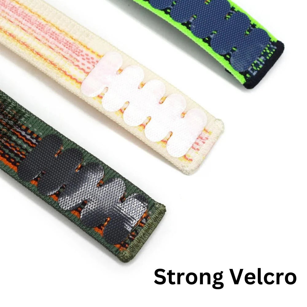 Durable Nylon Sport Bands for Smartwatches & Fitness Trackers - Adjustable, Breathable & Comfortable for Running, Workouts & Outdoor Activities