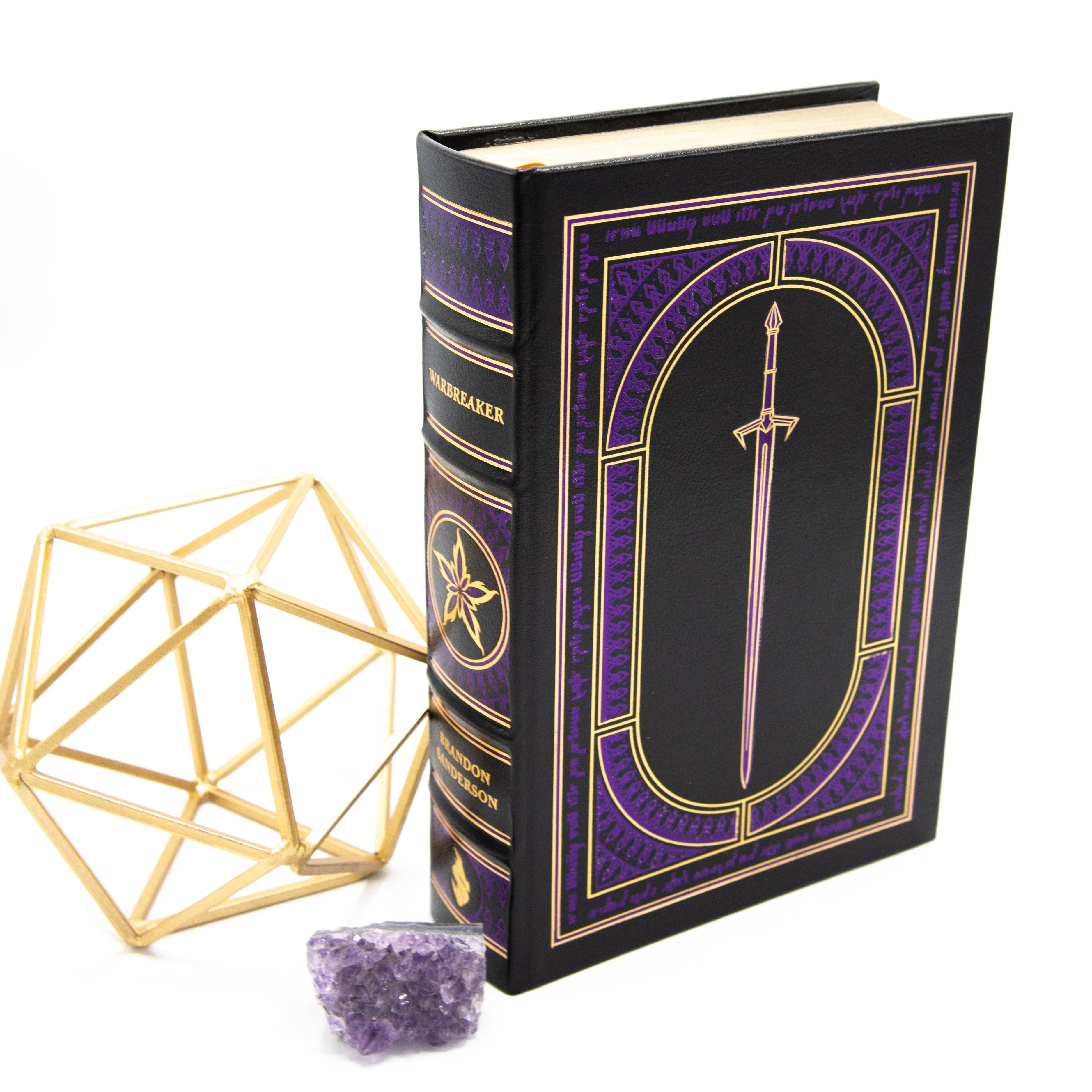 Signed Leatherbound Warbreaker Deluxe Dragonsteel Edition - Premium Collectible Fantasy Novel for Book Lovers & Gift Ideas