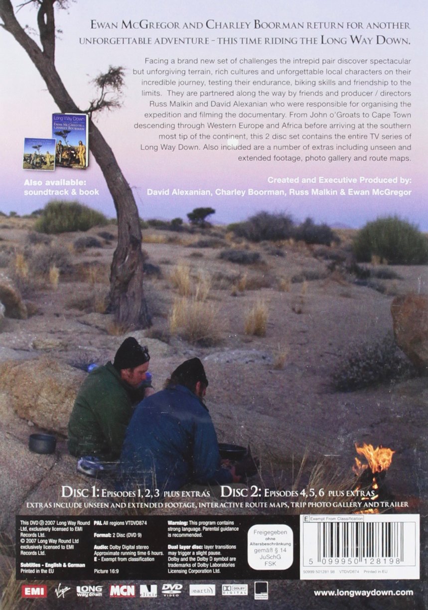 Long Way Down: Complete Series - Adventure Travel Documentary for Road Trips & Motorcycle Enthusiasts