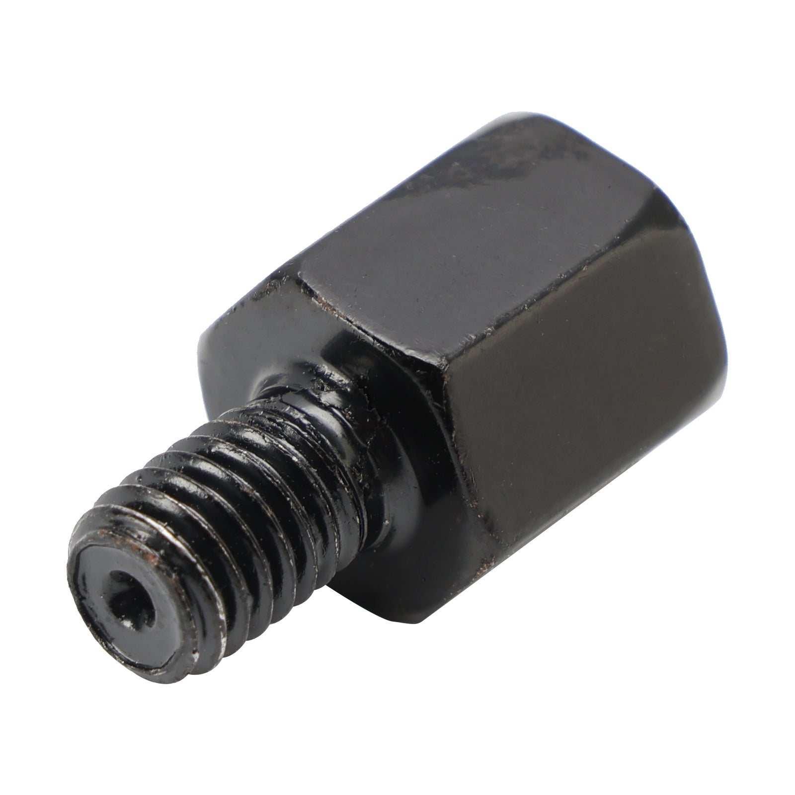 10x Motorcycle Mirror Adapters - 10mm to 8mm RH Thread Right Hand Turn Adapters for Harley, Honda, Yamaha - Perfect for Custom Bike Builds & Mirror Upgrades