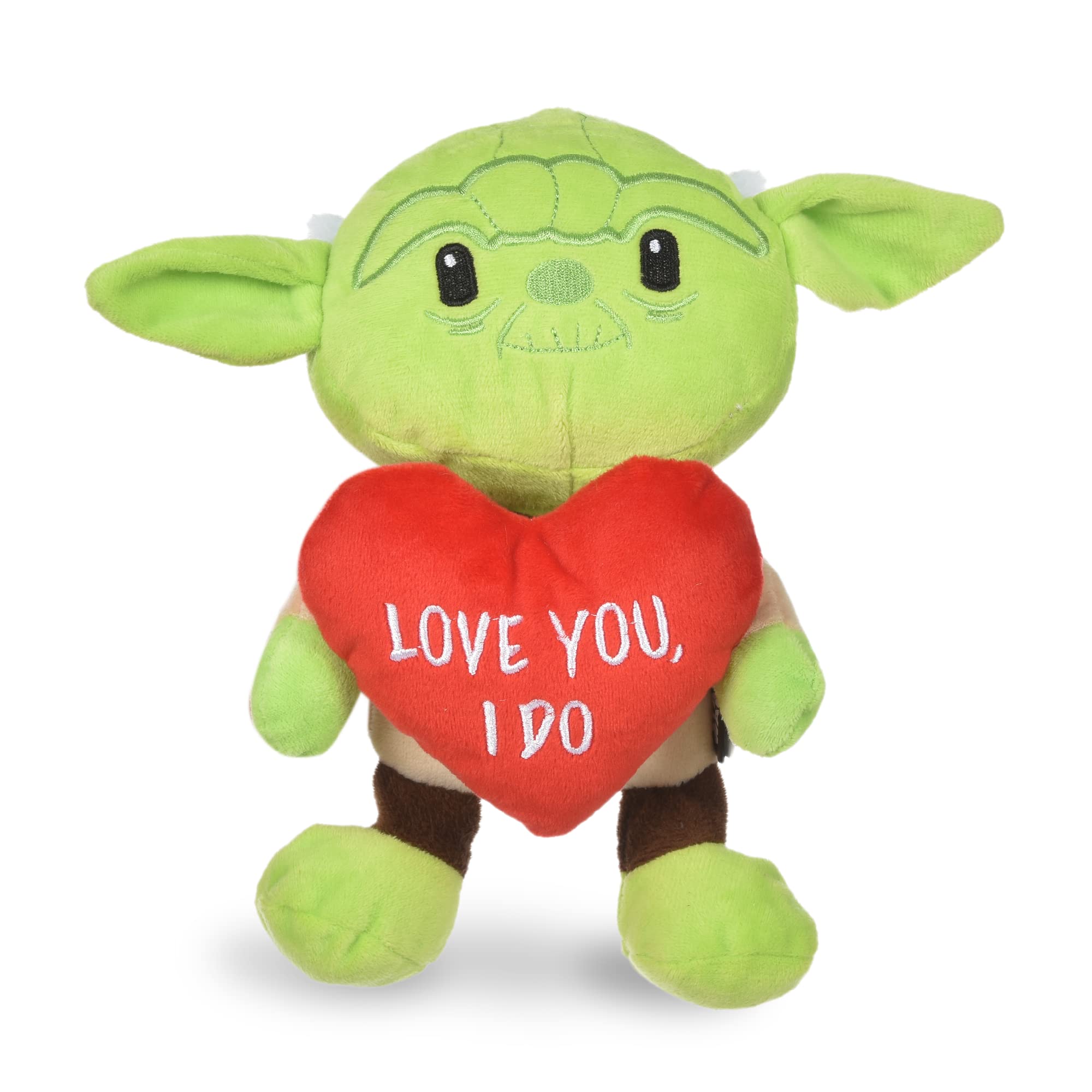 Star Wars Yoda Plush Squeaker Dog Toy - 9
