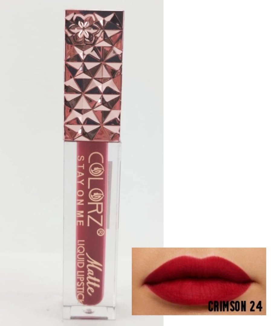 COLORZ Forever Matte Liquid Lipstick - Long Lasting Intense Matte Finish, All Day Wear, Combo of 2 Red Shades | Perfect for Parties, Date Nights & Special Occasions