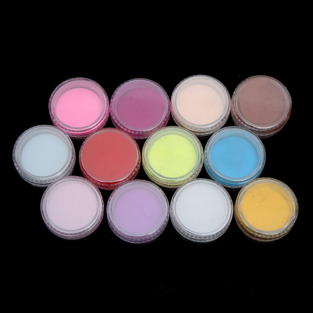 Professional Acrylic Nail Kit with Nail Powder, Glitter, Brush & False Tips - Complete DIY Nail Art Tools Set for Salon-Quality Manicures at Home (Perfect for Parties, Weddings & Special Occasions)