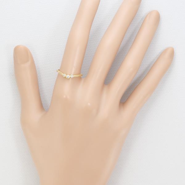 18K Yellow Gold Diamond Ring for Women - Elegant Solitaire Engagement & Wedding Band - Perfect Gift for Anniversary, Valentine's Day & Special Occasions