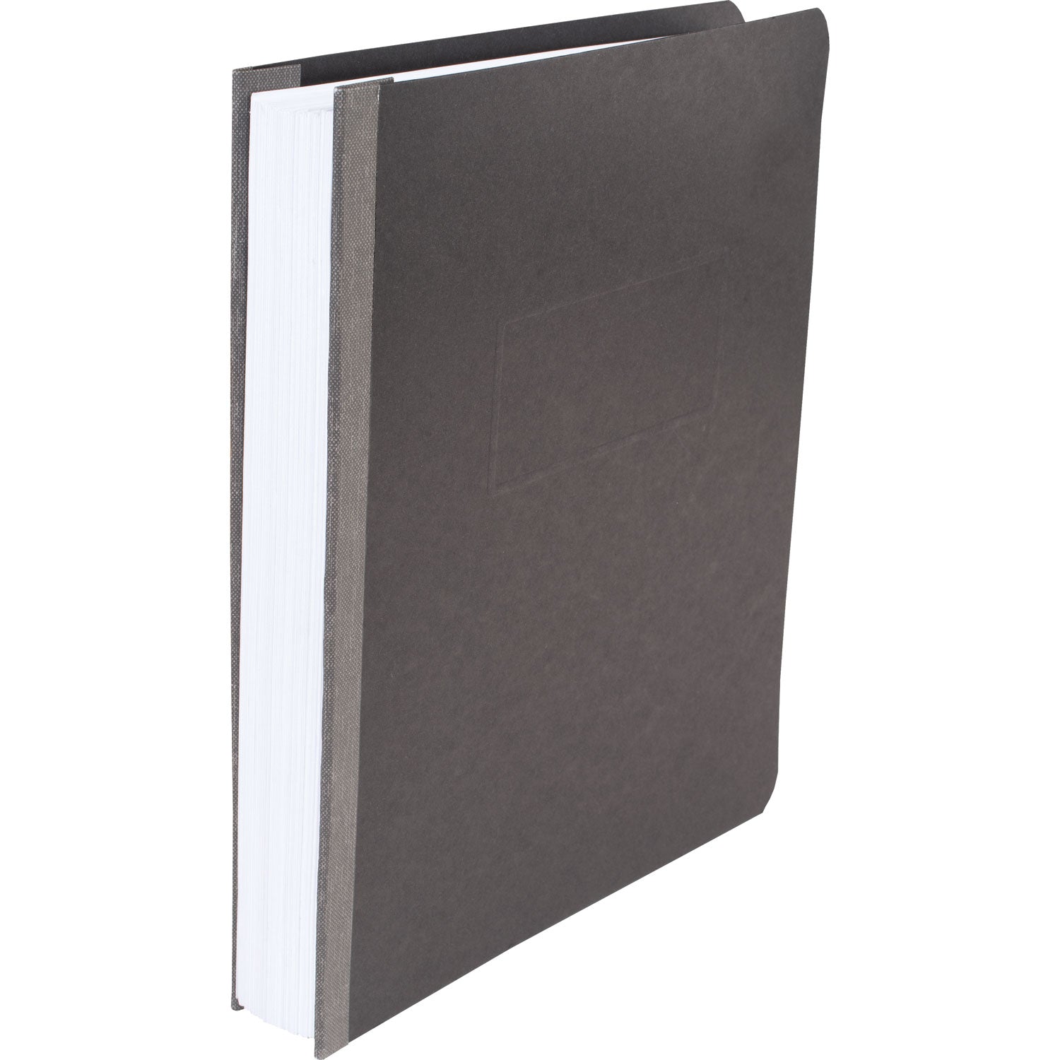 ACCO Pressboard Report Cover with Tyvek Reinforced Hinge - 3-Capacity Two-Piece Prong Fastener, 8.5 x 11 Inches, Black - Perfect for Office Documents, School Reports & Professional Presentations
