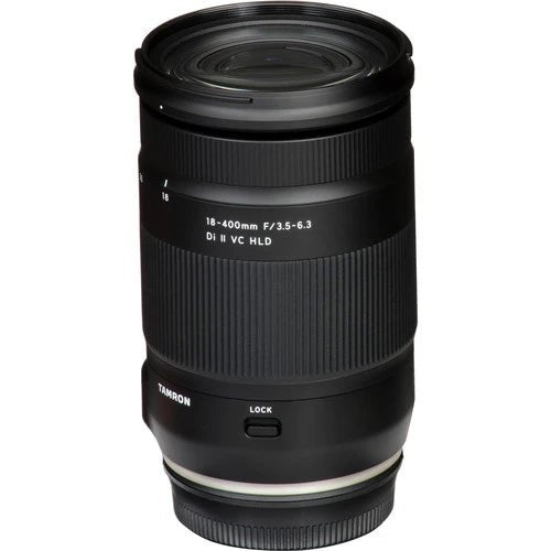 Tamron 18-400mm f/3.5-6.3 Di II VC HLD All-in-One Zoom Lens for Canon/Nikon DSLR Cameras - Perfect for Travel, Wildlife & Sports Photography