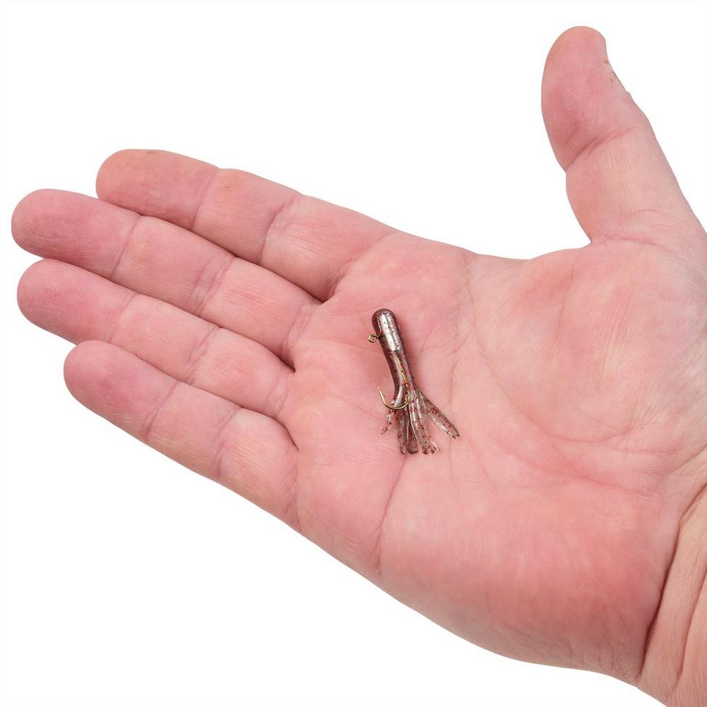 Berkley PowerBait Pre Rigged Atomic Tubes Fishing Lures - 5 Pack for Bass, Trout & Panfish - Perfect for Freshwater & Saltwater Fishing
