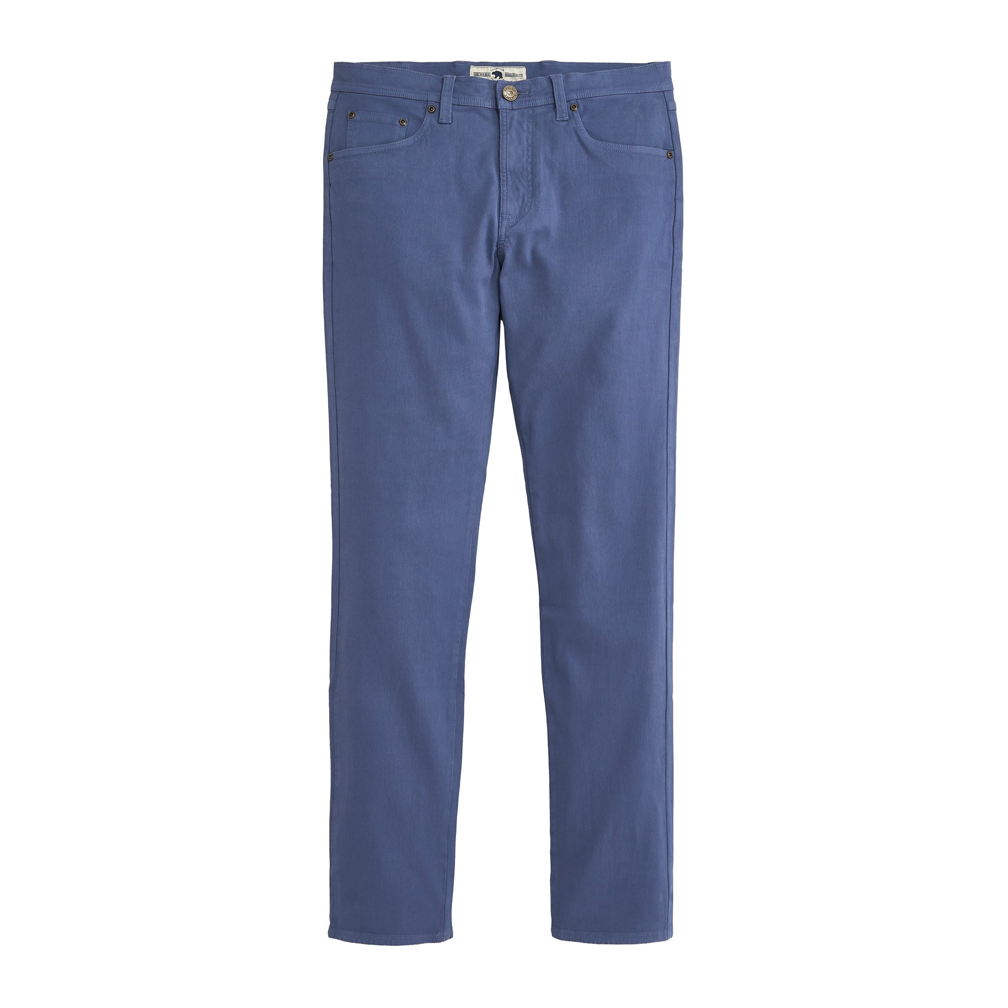 Bedford Five Pocket Pants for Men - Classic Blue Indigo Denim Jeans | Comfortable Casual Wear for Everyday & Outdoor Activities