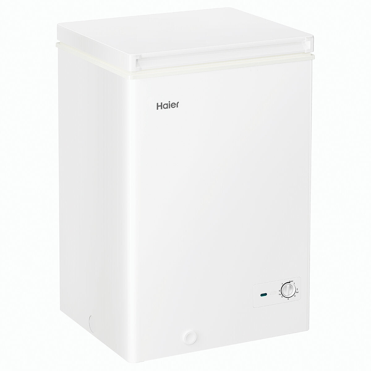 Haier 137L Chest Freezer HCF137W - Energy Efficient Deep Freezer for Home, Restaurant & Garage - Perfect for Frozen Food Storage & Bulk Buying