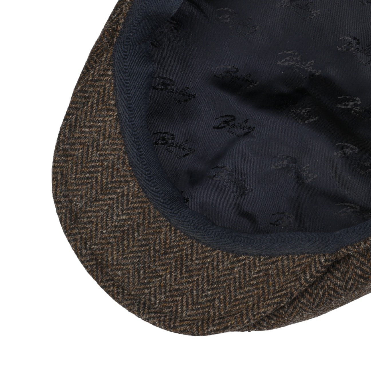 Bailey 1922 Galvin Herringbone Flat Cap for Men - Classic Wool Newsboy Hat for Casual & Formal Wear | Perfect for Fall, Winter & Outdoor Events