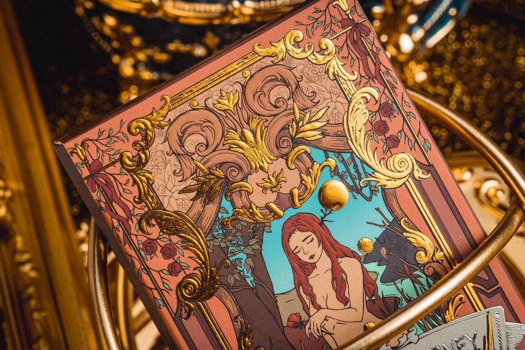 Wonder Journey Premium Golden Playing Cards - Luxury Poker Deck for Magic Tricks, Card Games & Collectors | Perfect for Parties, Casino Nights & Gifts