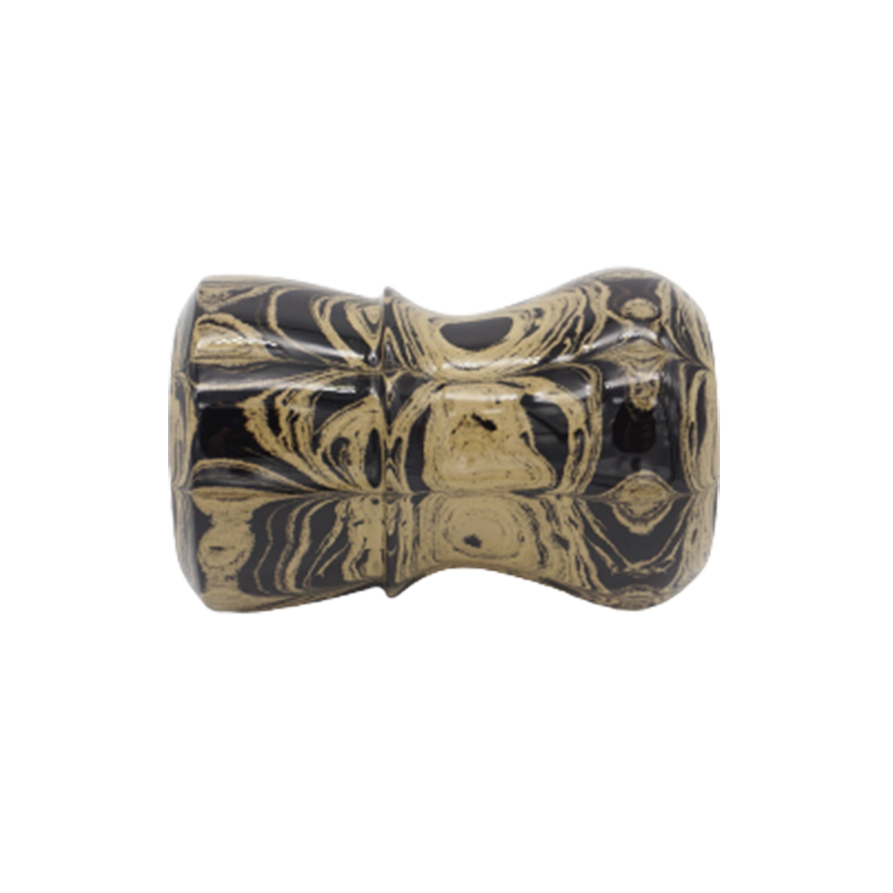 Premium Sand Ebonite Handcrafted Shaving Brush Handle for Wet Shaving - Fits 24mm & 26mm Knots - Perfect for Traditional Barber Shaving & Luxury Grooming Gifts