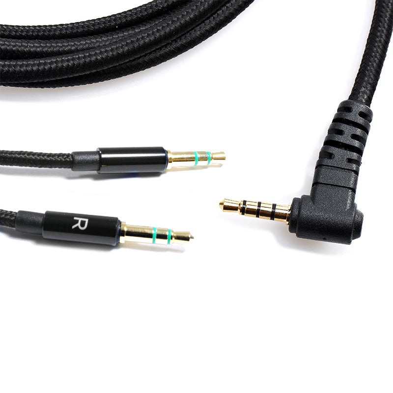 Hifiman Crystalline Balanced Audio Cable - 3.5mm TRS to 3.5mm TRS - 1.5m High-Quality Oxygen-Free Copper Wire - Perfect for Audiophile Headphones & Hi-Fi Music Systems
