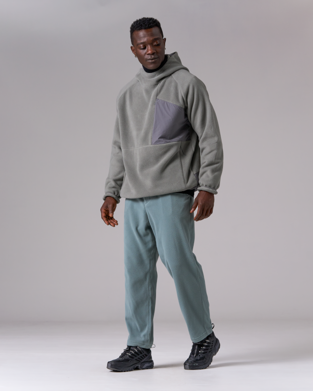 Double Face Fleece Hoodie for Men & Women - Soft & Warm Winter Pullover with Pockets - Perfect for Outdoor Activities, Hiking, and Casual Wear