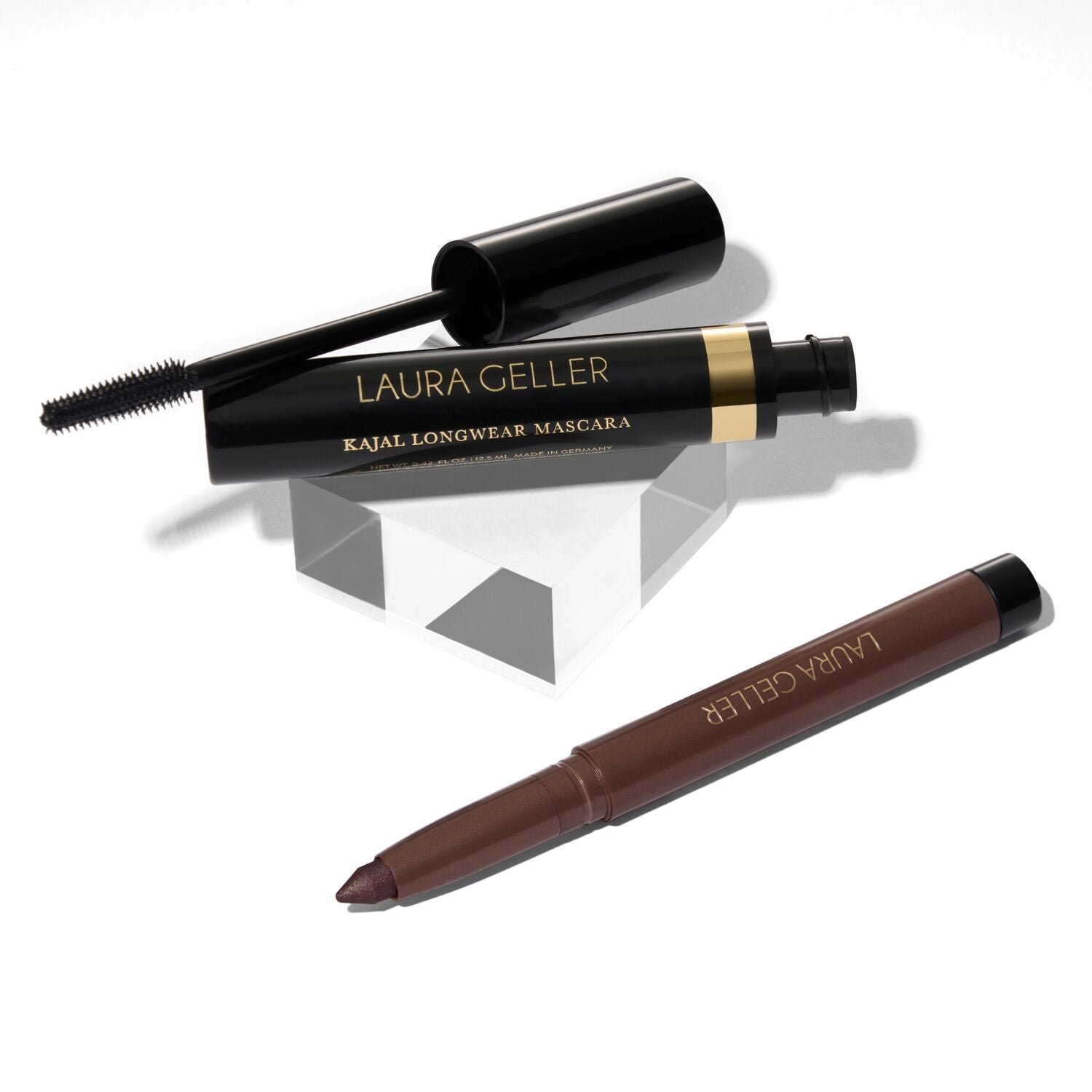 Bold Beauty Kajal Eyeliner Duo - Waterproof & Smudge-Proof Kohl Pencil for Long-Lasting Eye Makeup - Perfect for Everyday Wear, Parties & Special Occasions