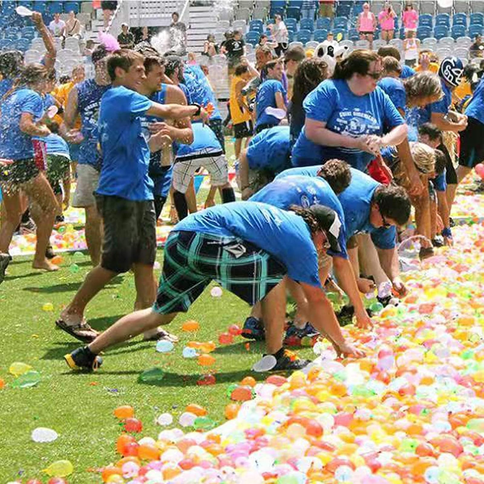 1000Pcs Self-Sealing Quick Fill Water Balloons - Multi-Color Summer Pool Party Toys for Outdoor Water Games, Kids Activities & Beach Fun