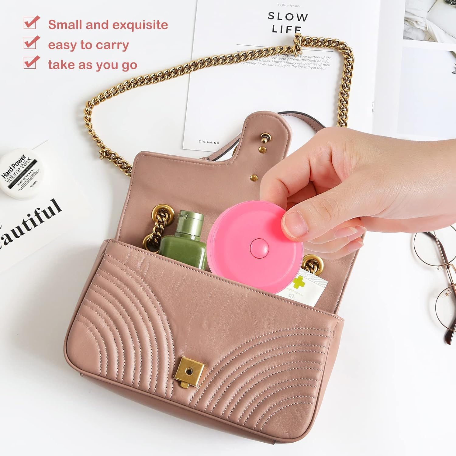 24-120 Pack 12 Colors Retractable Measuring Tape 60-Inch/150cm Double-Scale Soft Sewing Tailor Tape - Perfect for Body Measurements, Fabric Crafts, Knitting Projects & DIY Fashion Design