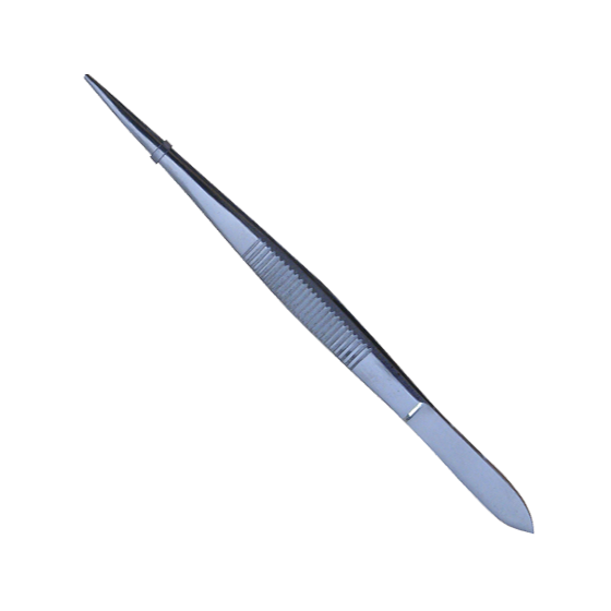 Premium 13cm Stainless Steel Surgical Forceps - Sharp, Durable & Precision Medical Tweezers for First Aid, Lab, and Crafting Use