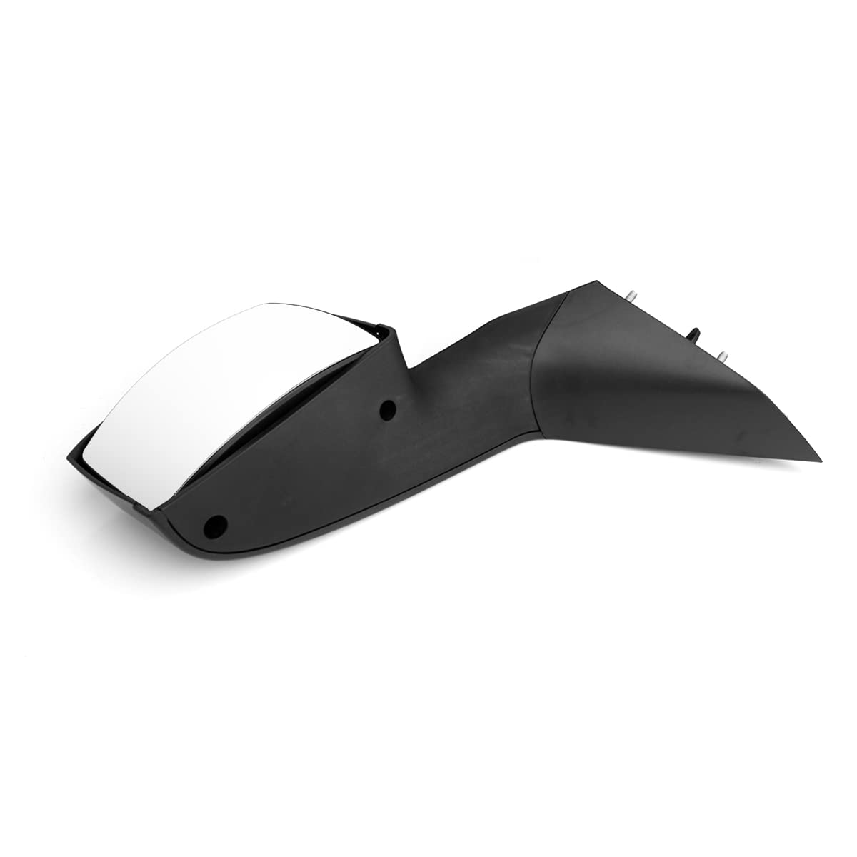 Volvo VNL Hood Mirror Assembly (2004-2014) - Left Driver Side Replacement with Arm - Black - Perfect for Truck Maintenance & Road Safety
