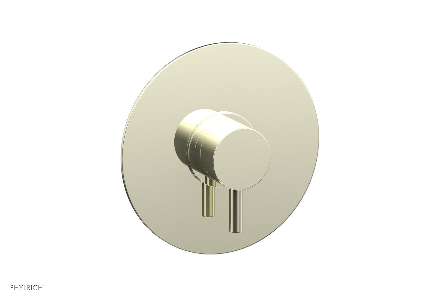 BASIC II Pressure Balance Round Shower Plate & Handle Trim with Lever Handle 4 183 - Perfect for Modern Bathroom Renovation and Spa-Like Shower Experience