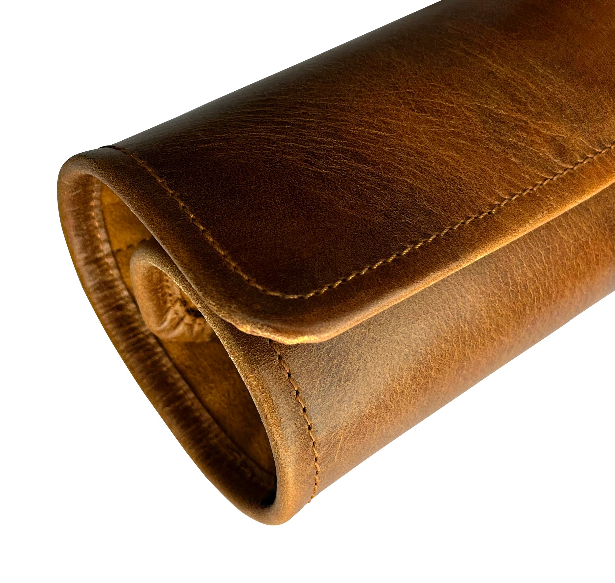 Premium Leather Knife Roll for Chefs - Professional Knife Case Holder with Multiple Pockets - Perfect for Kitchen, Travel & Culinary School
