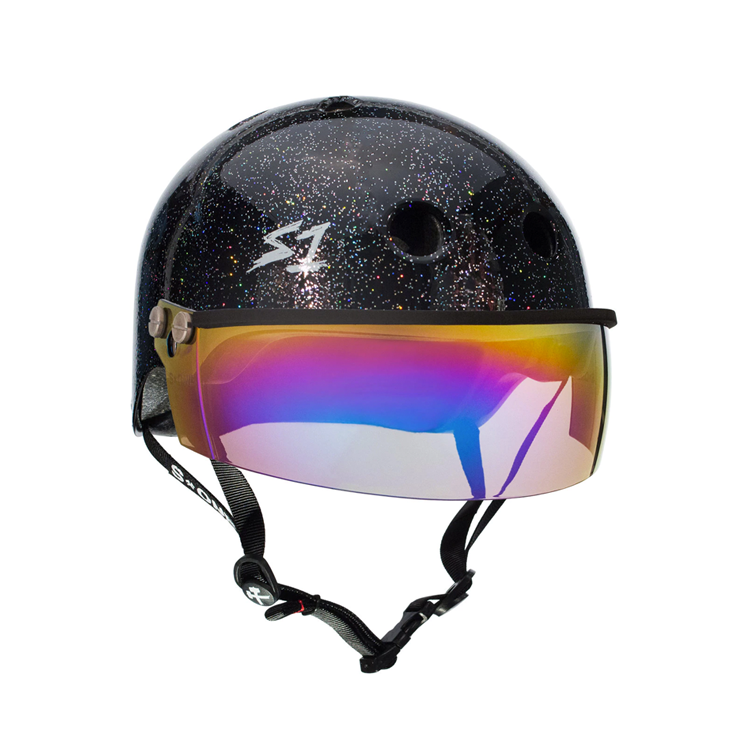 Lifer Motorcycle Helmet with Iridium Gradient Mirror Visor - Lightweight & Durable for Safe Riding - Perfect for Street Bikes, Cruisers & Commuting