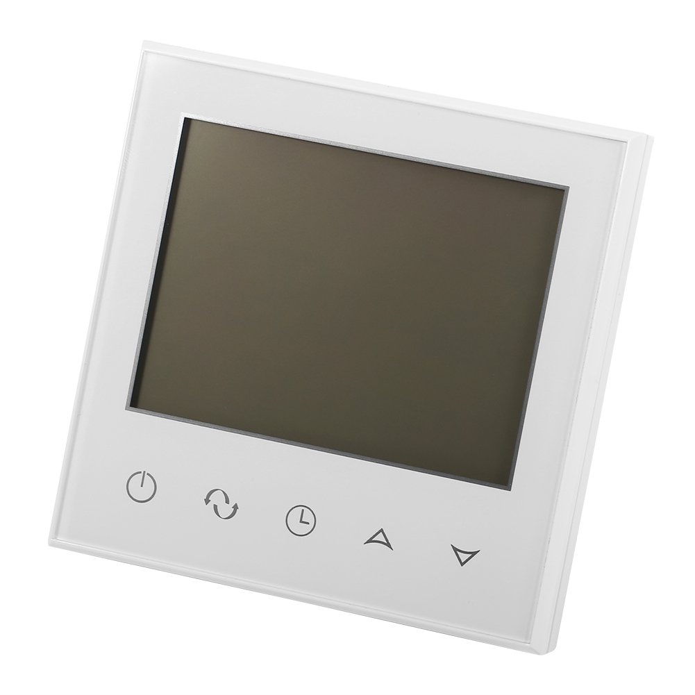 Hyuduo Smart WiFi Thermostat for Home - Programmable Touch Screen Temperature Controller with LCD Display (White) | Perfect for Smart Home Automation & Energy Savings
